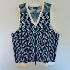 Harry Brown NWT London Zip Front Vest